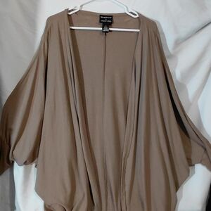 Women's Taupe Cape Or Coverup